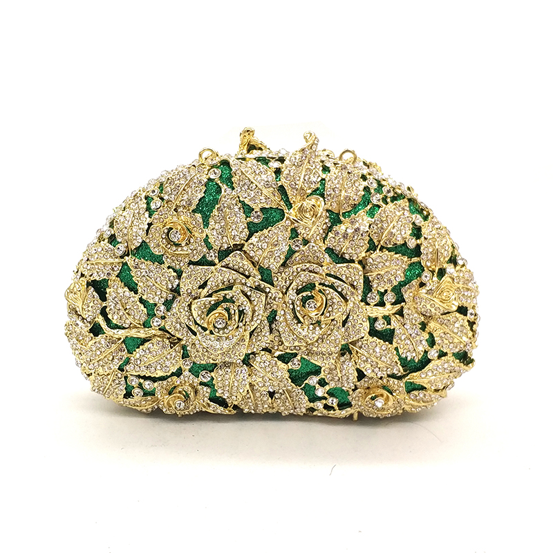 Classical Rose Clutch