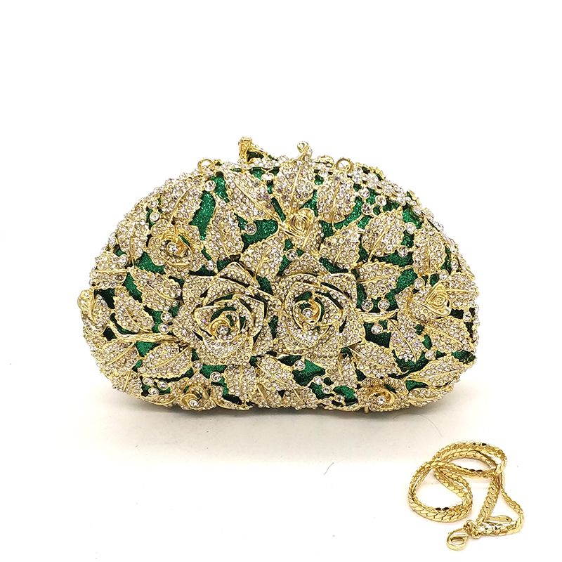Classical Rose Clutch