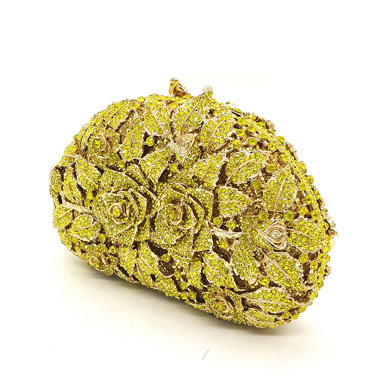 Classical Rose Clutch