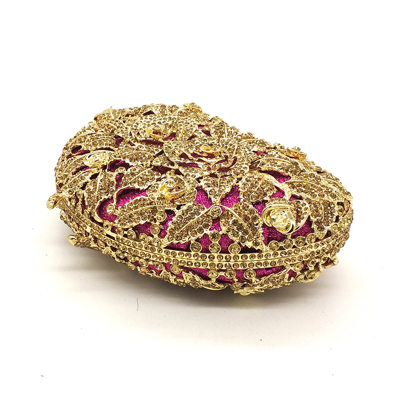 Classical Rose Clutch