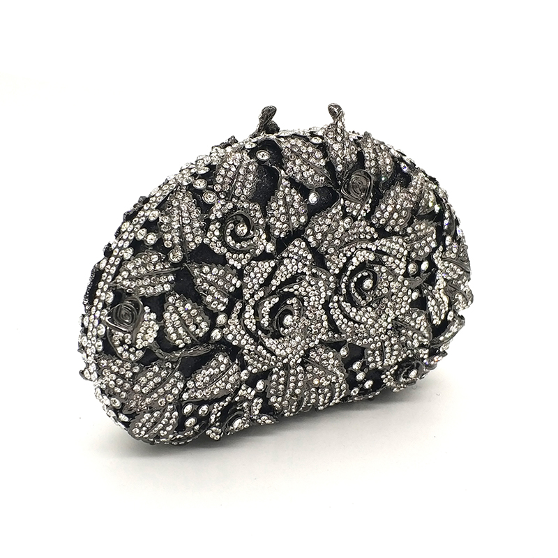 Classical Rose Clutch