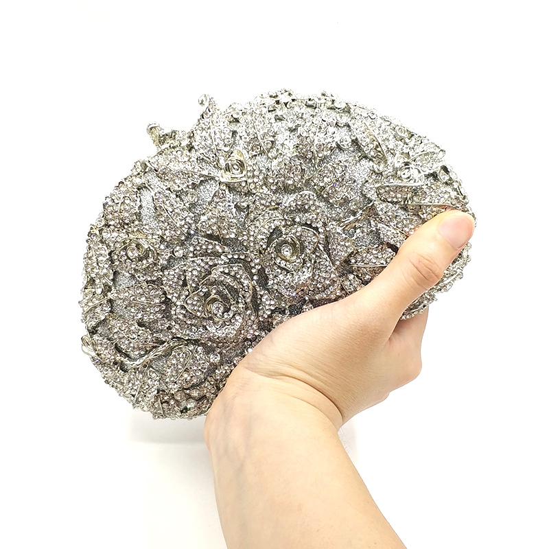 Classical Rose Clutch
