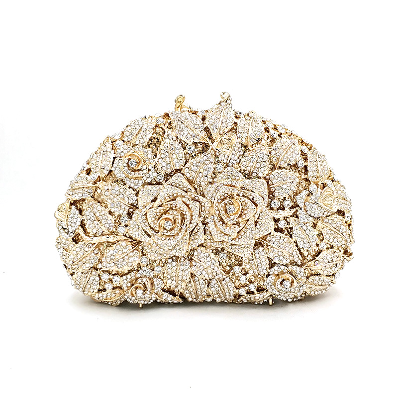 Classical Rose Clutch