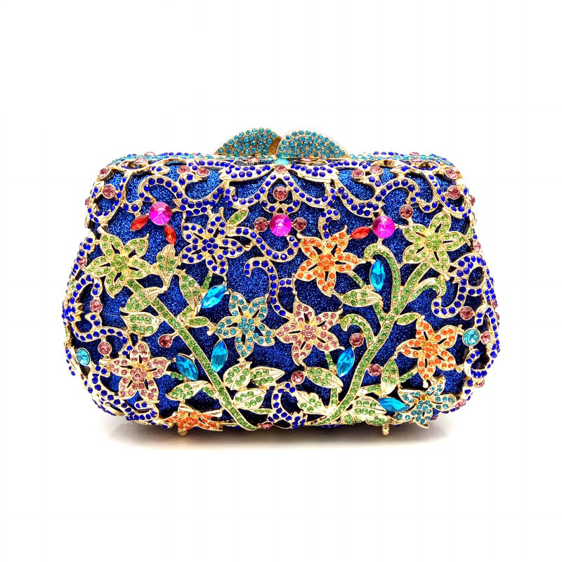 Colorful Flowers Clutch