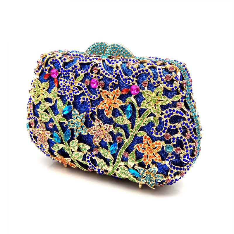 Colorful Flowers Clutch