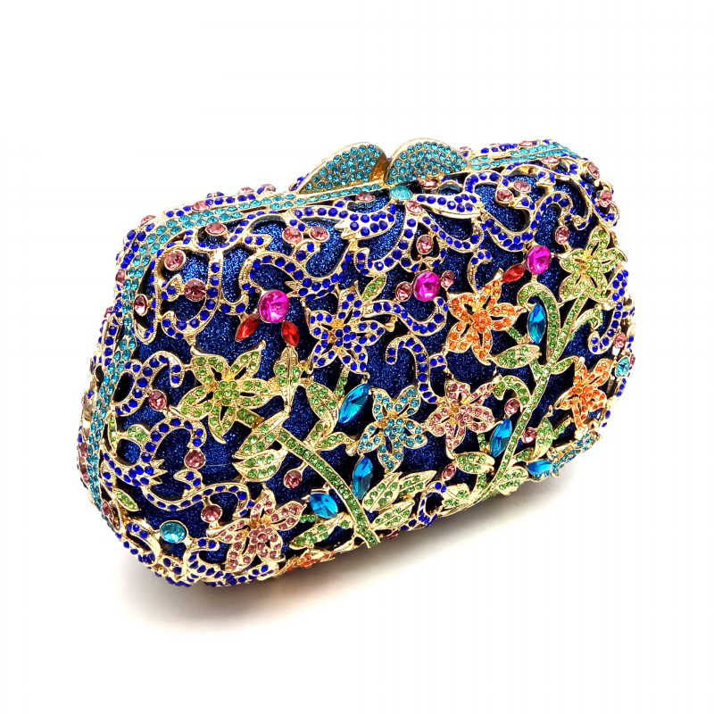 Colorful Flowers Clutch