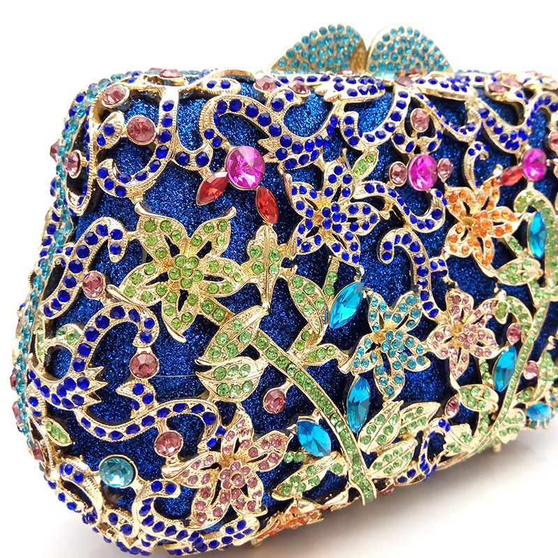 Colorful Flowers Clutch