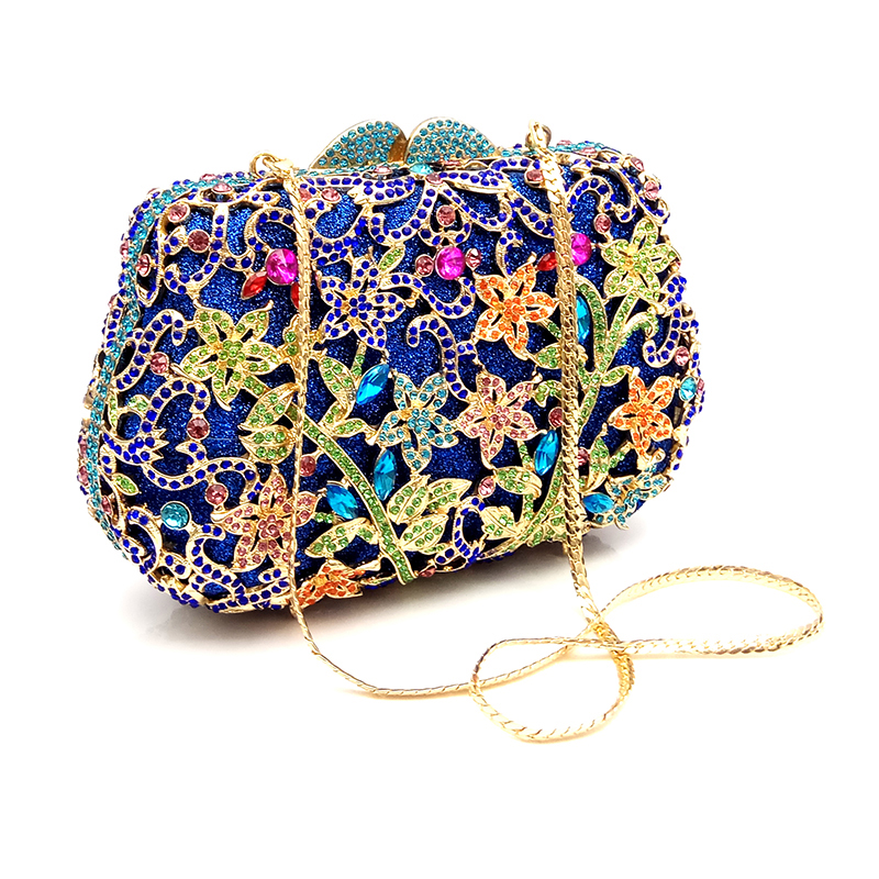 Colorful Flowers Clutch