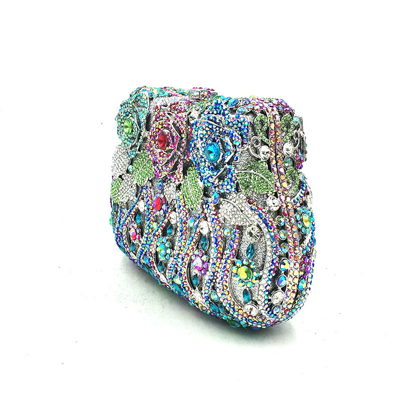 Charming Rose Crystal Bag