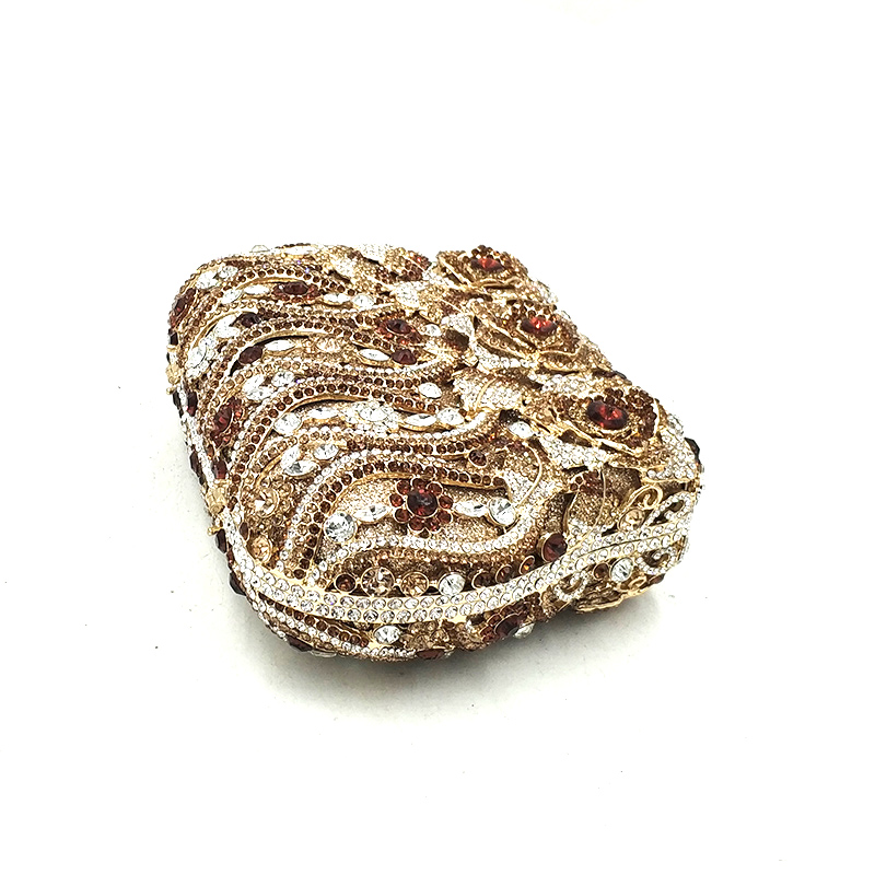 Charming Rose Crystal Bag