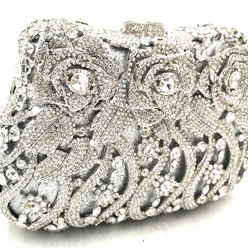 Charming Rose Crystal Bag