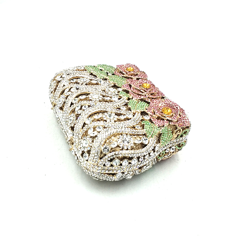 Charming Rose Crystal Bag
