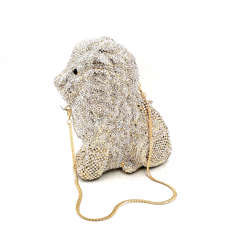 Lion Diamond Clutch