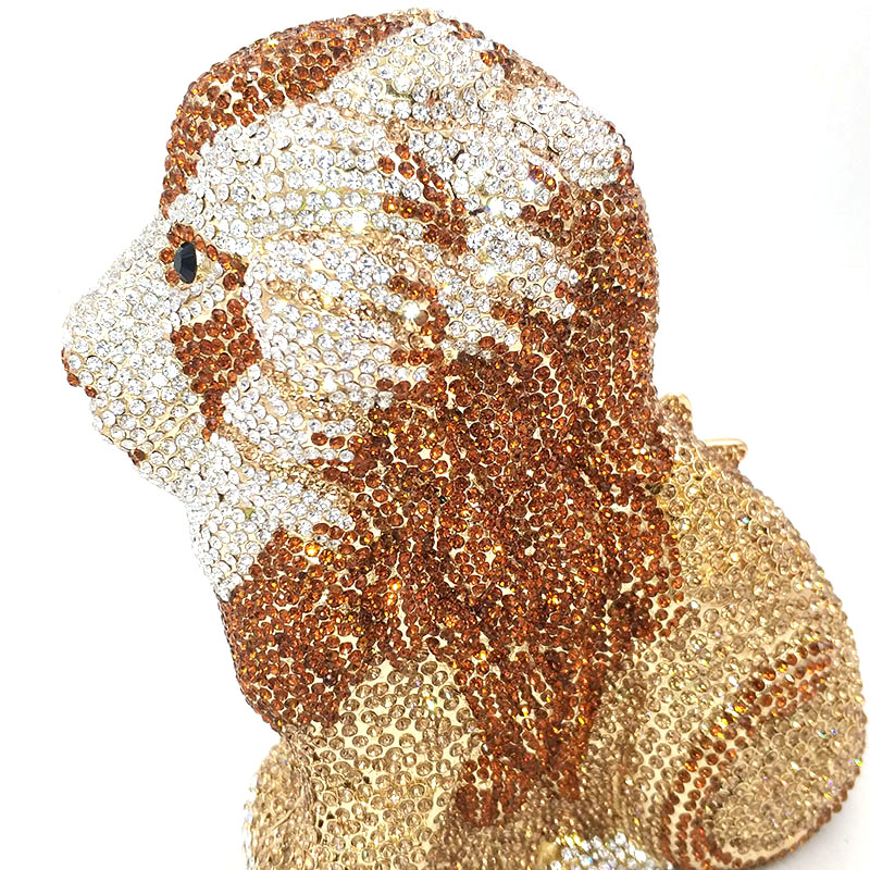 Lion Diamond Clutch