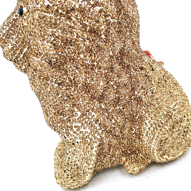 Lion Diamond Clutch