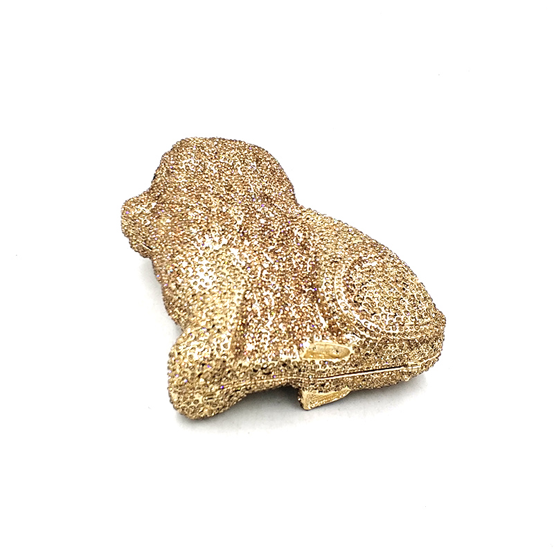 Lion Diamond Clutch