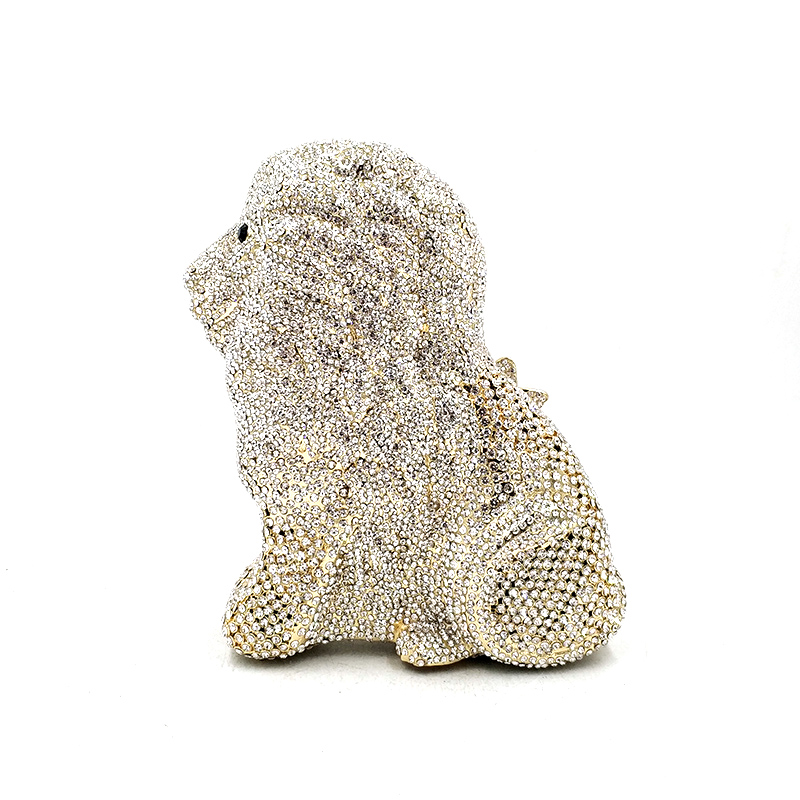 Lion Diamond Clutch
