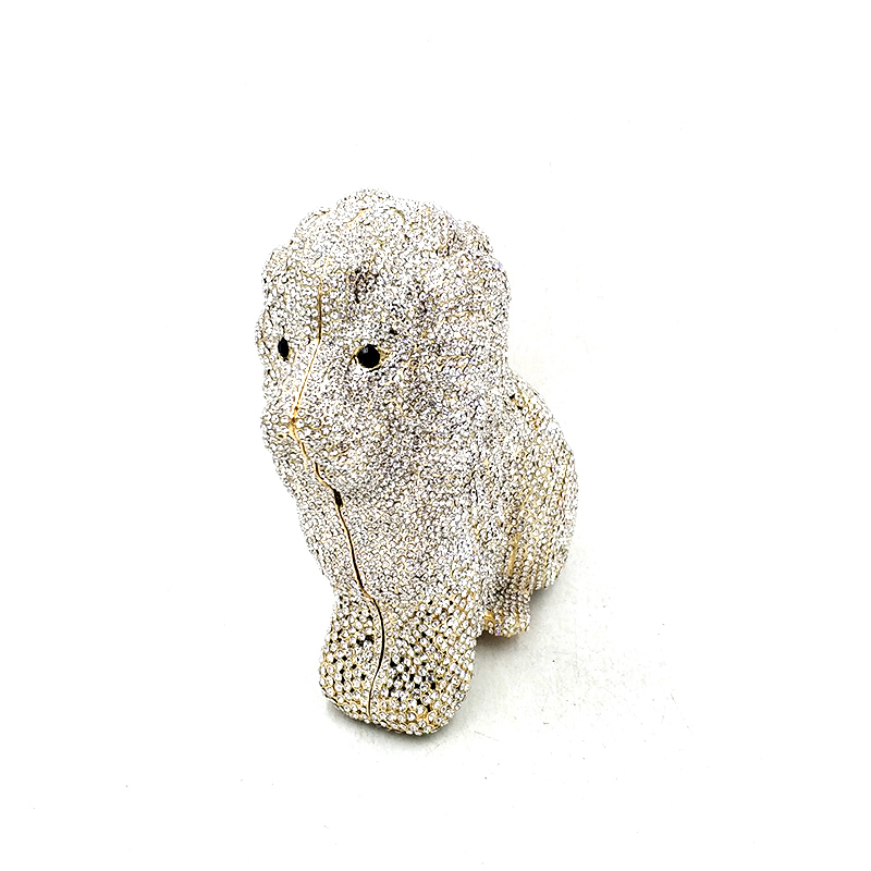 Lion Diamond Clutch