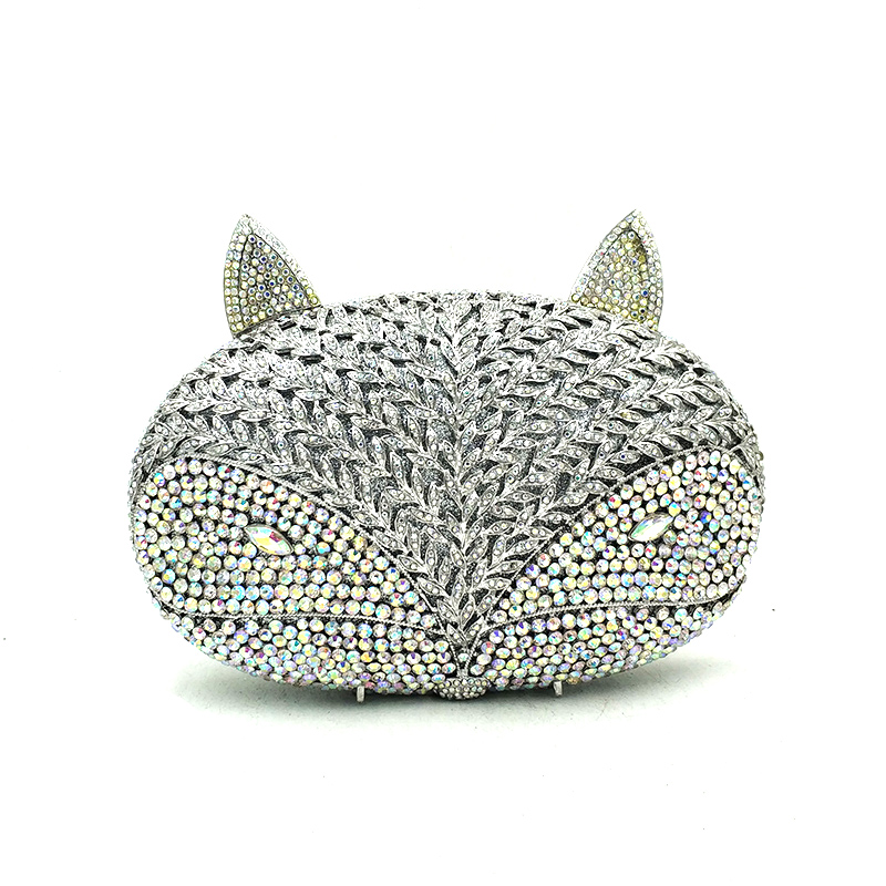 Lovely Fox Crystal Bag
