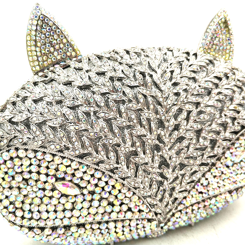Lovely Fox Crystal Bag