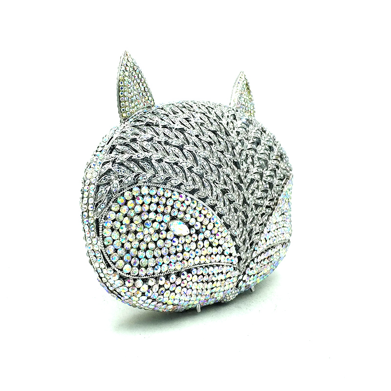 Lovely Fox Crystal Bag
