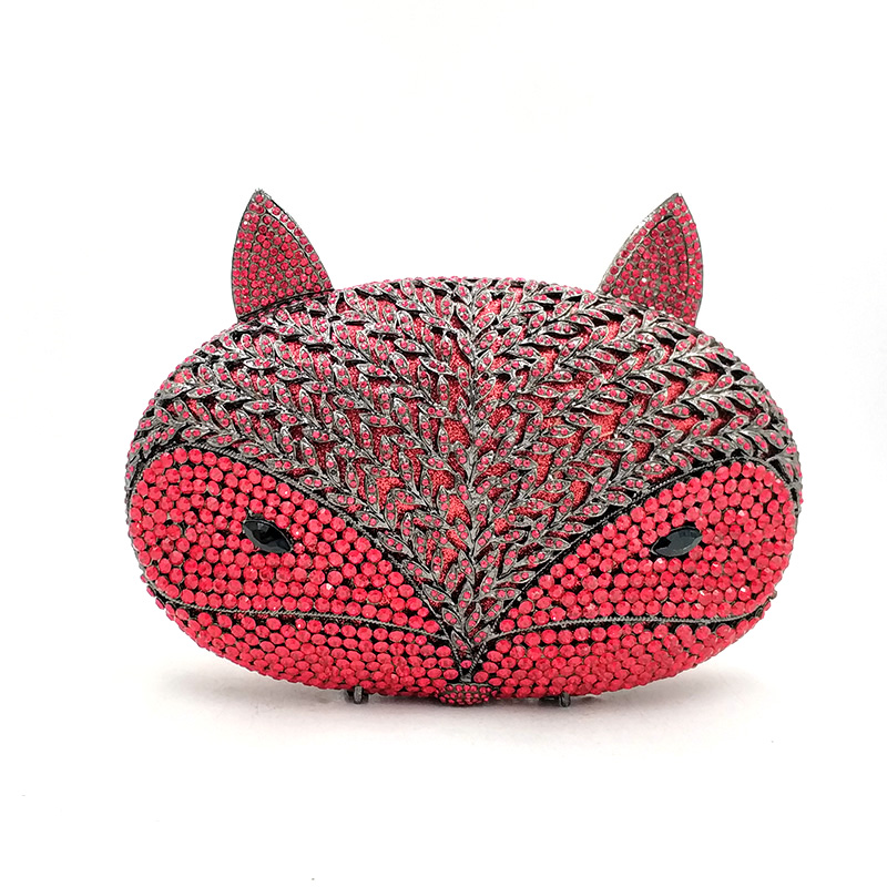 Lovely Fox Crystal Bag
