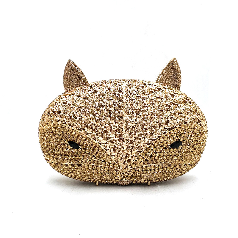 Lovely Fox Crystal Bag