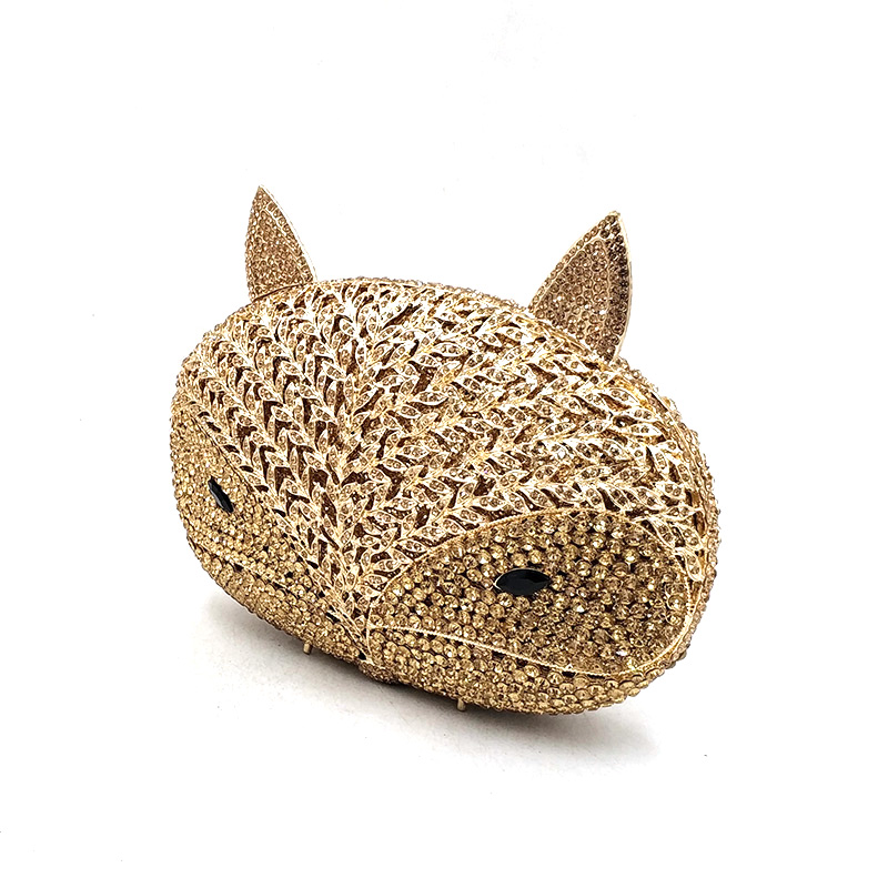 Lovely Fox Crystal Bag
