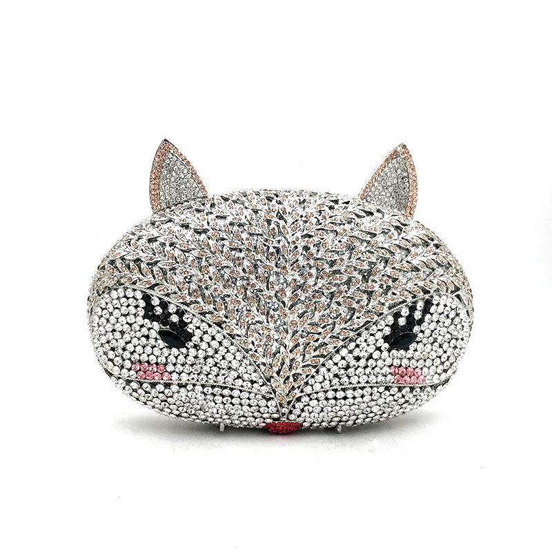 Lovely Fox Crystal Bag