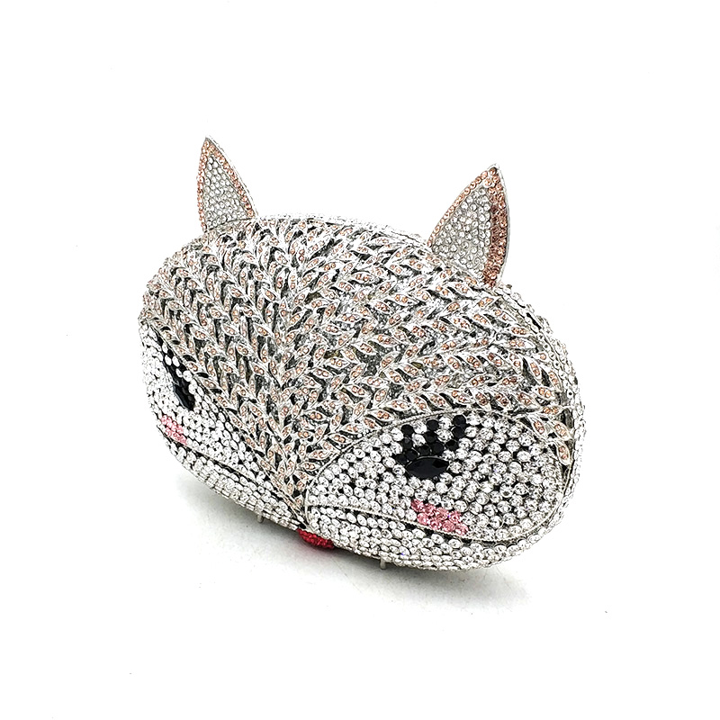 Lovely Fox Crystal Bag