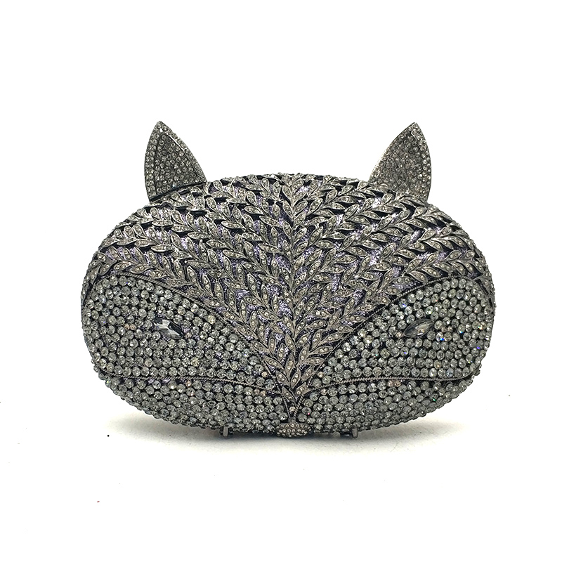 Lovely Fox Crystal Bag