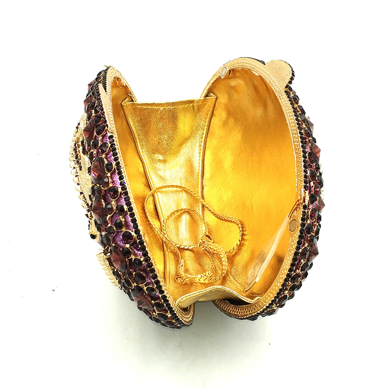 Crocodile Crystal Clutch