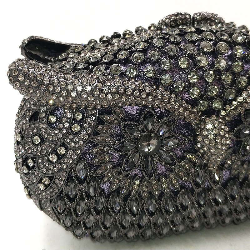 Owl Crystal Clutch