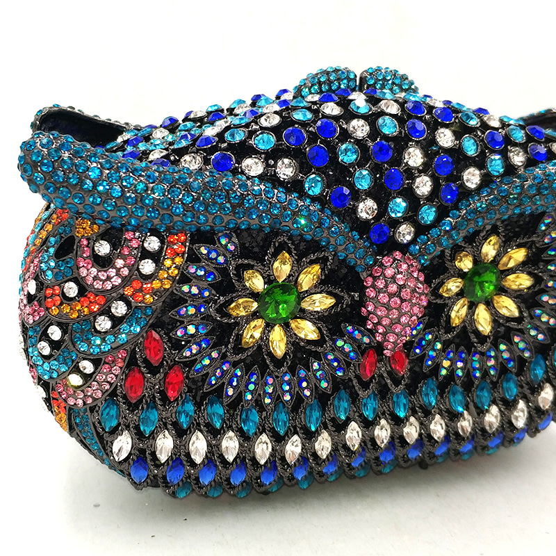 Owl Crystal Clutch
