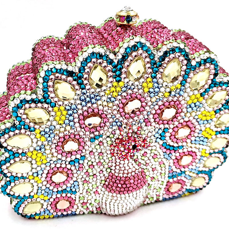  Lovely Peacock Clutch