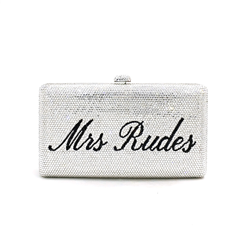 Bling Crystal Customize Clutch