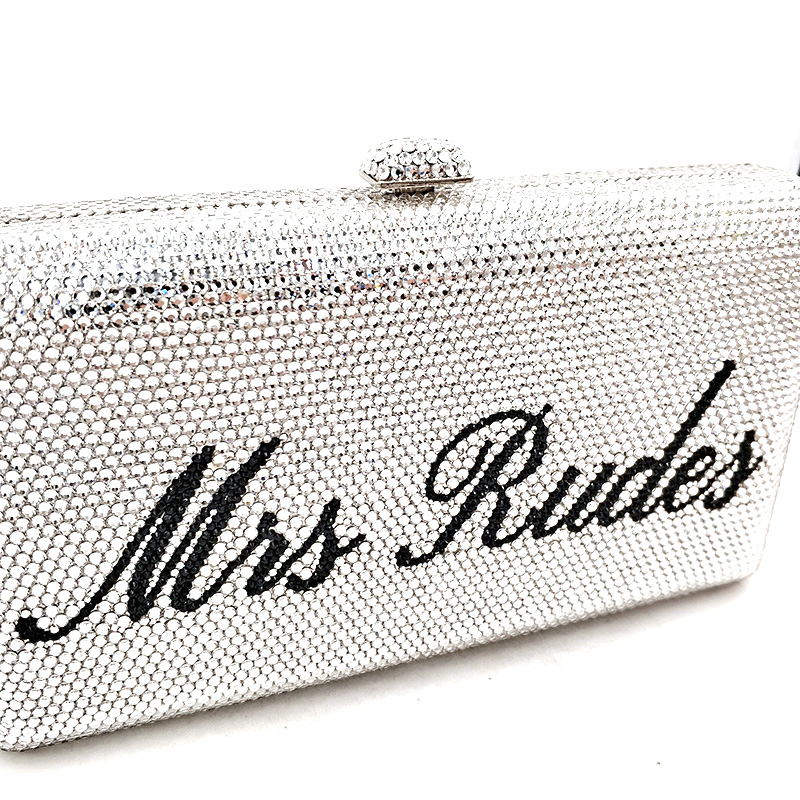 Bling Crystal Customize Clutch