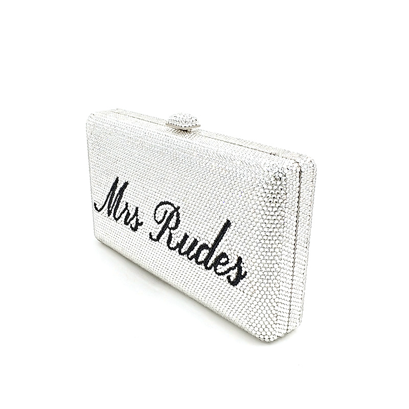 Bling Crystal Customize Clutch