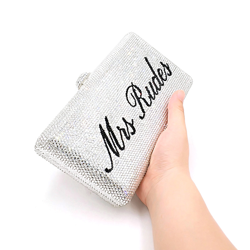Bling Crystal Customize Clutch