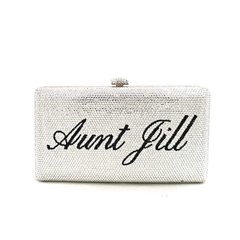 Bling Crystal Customize Clutch