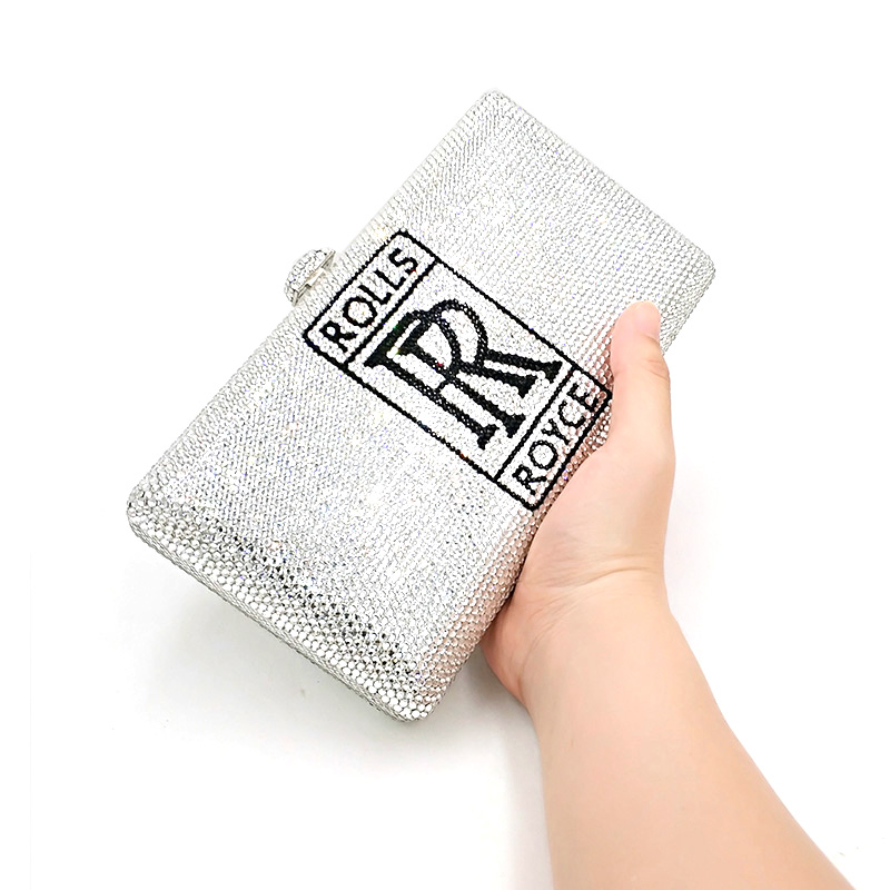 Bling Crystal Customize Clutch