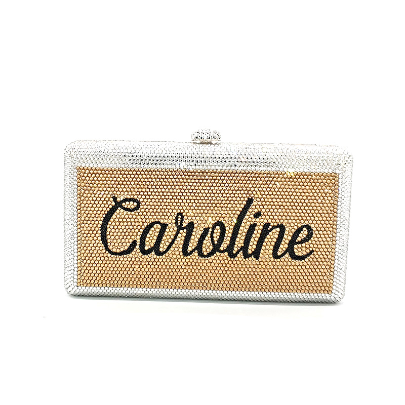 Bling Crystal Customize Clutch