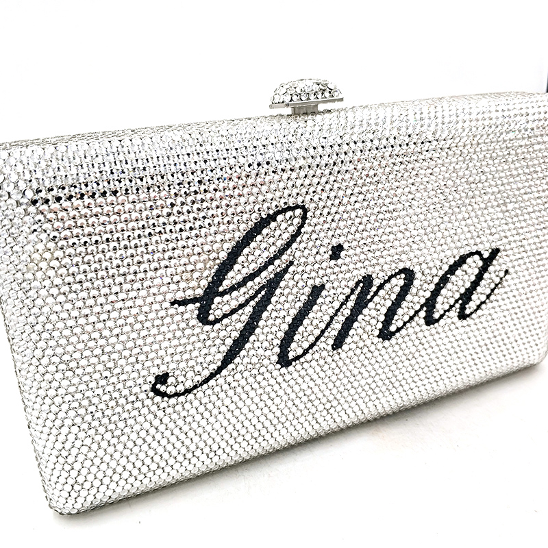 Bling Crystal Customize Clutch