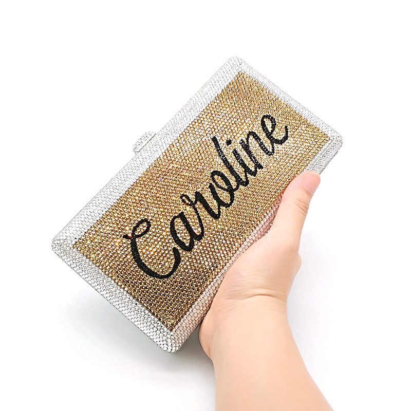 Bling Crystal Customize Clutch