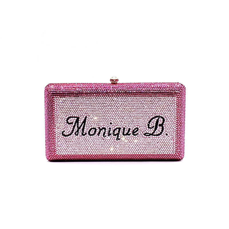 Bling Crystal Customize Clutch