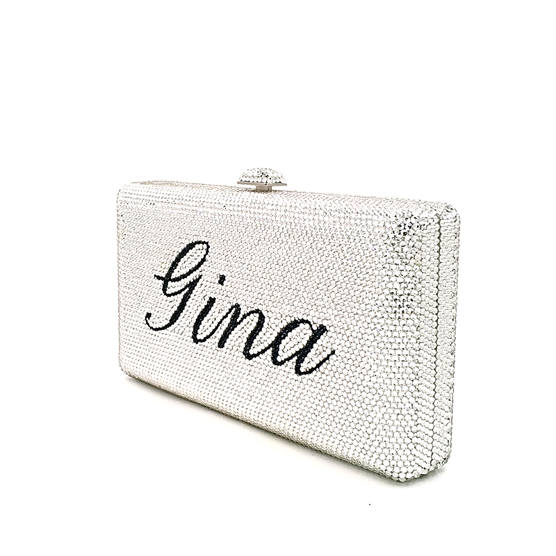 Bling Crystal Customize Clutch