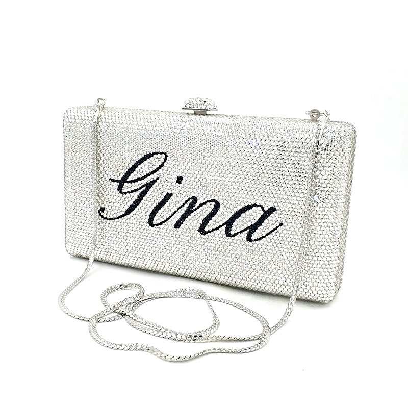 Bling Crystal Customize Clutch