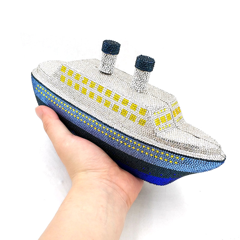Steamship Crystal Clutch