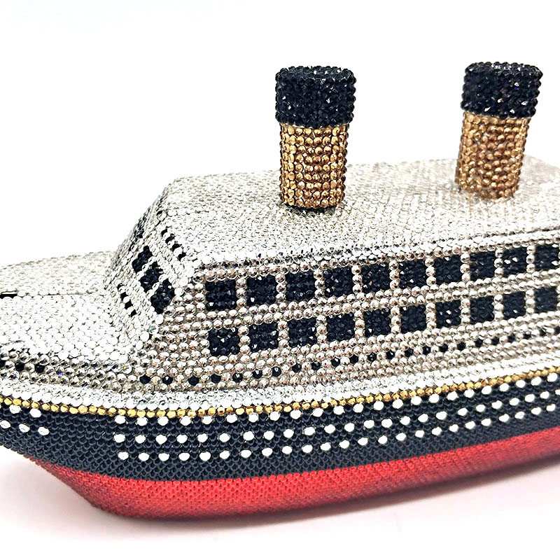 Steamship Crystal Clutch