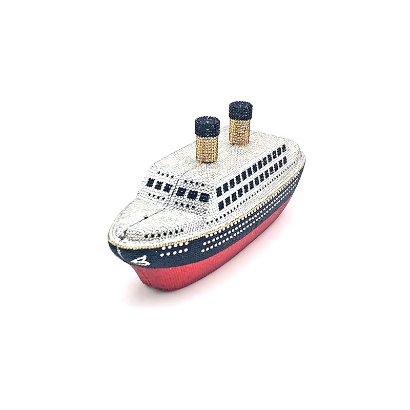 Steamship Crystal Clutch